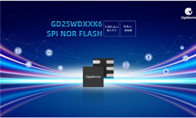 GD25WDxxK6 SPI NOR Flash產(chǎn)品系列問(wèn)世，其“超小尺寸、超輕薄、寬電壓”的優(yōu)勢(shì)將持續(xù)領(lǐng)跑市場(chǎng)
