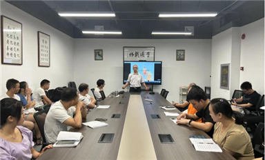 金航標(biāo)kinghelm總監(jiān)周沼全，開發(fā)服務(wù)大客戶員工培訓(xùn)