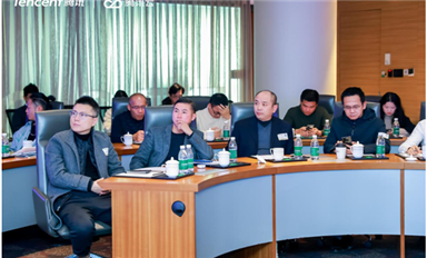金航標(biāo)/薩科微宋仕強(qiáng)參加深圳市智能終端產(chǎn)業(yè)協(xié)會(huì)與騰訊云合作舉辦的沙龍活動(dòng)，共同探討智能穿戴革命及未來發(fā)展