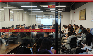 宋仕強(qiáng)對金航標(biāo)薩科微管理人員系統(tǒng)培訓(xùn)，學(xué)習(xí)華為“五看三定”，貫徹“對標(biāo)管理”